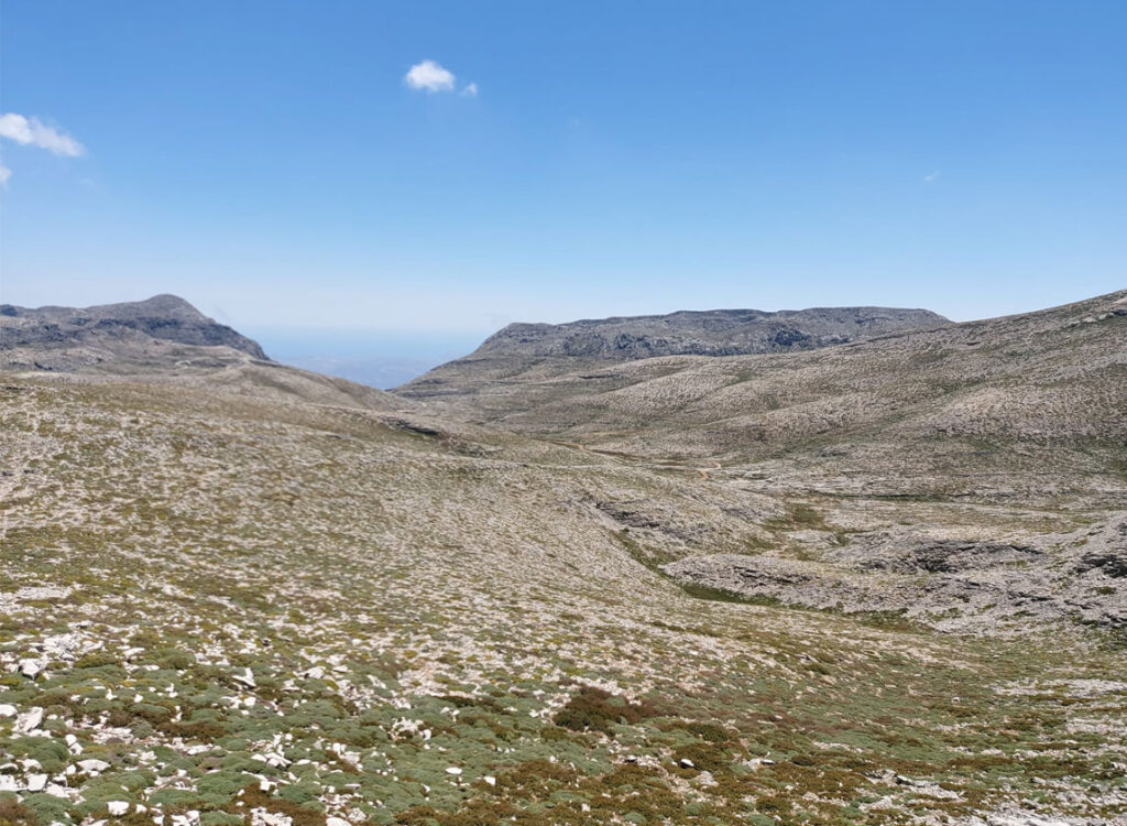 Mount Ida, Psiloritis peak at 2456 m