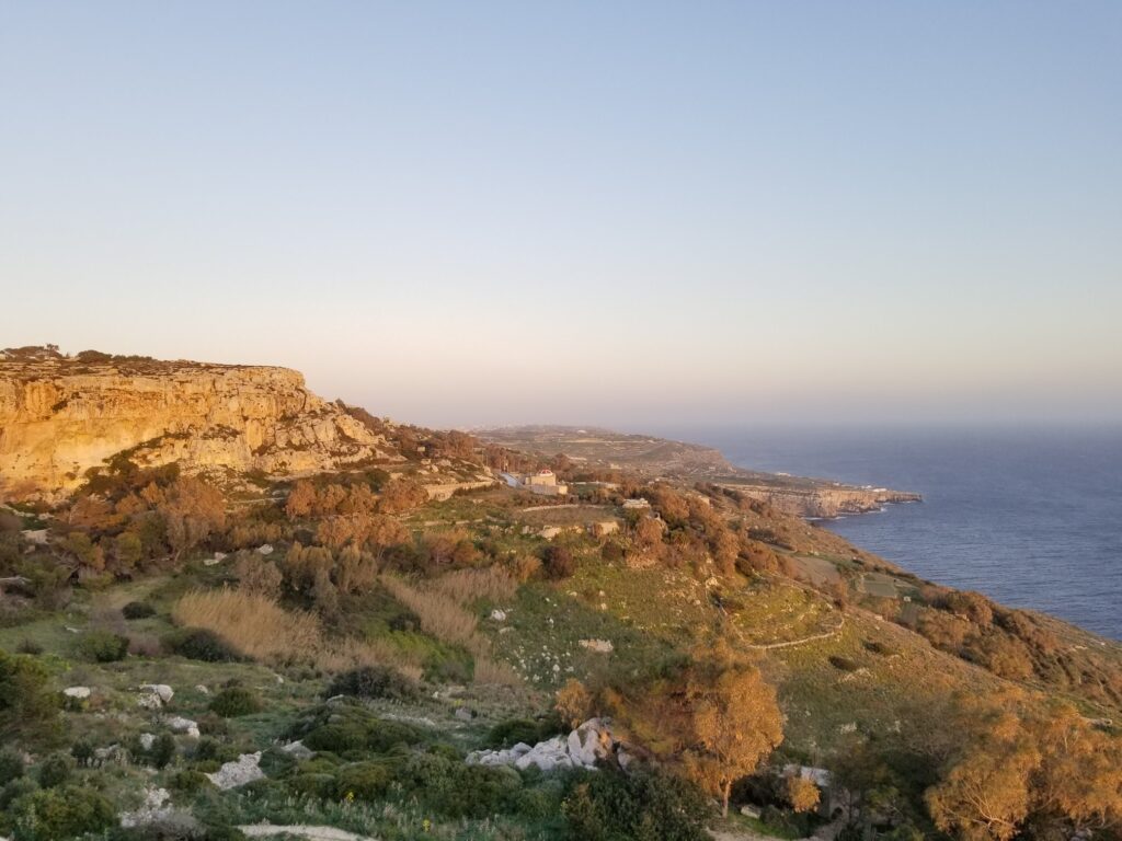 Dingli hill Malta