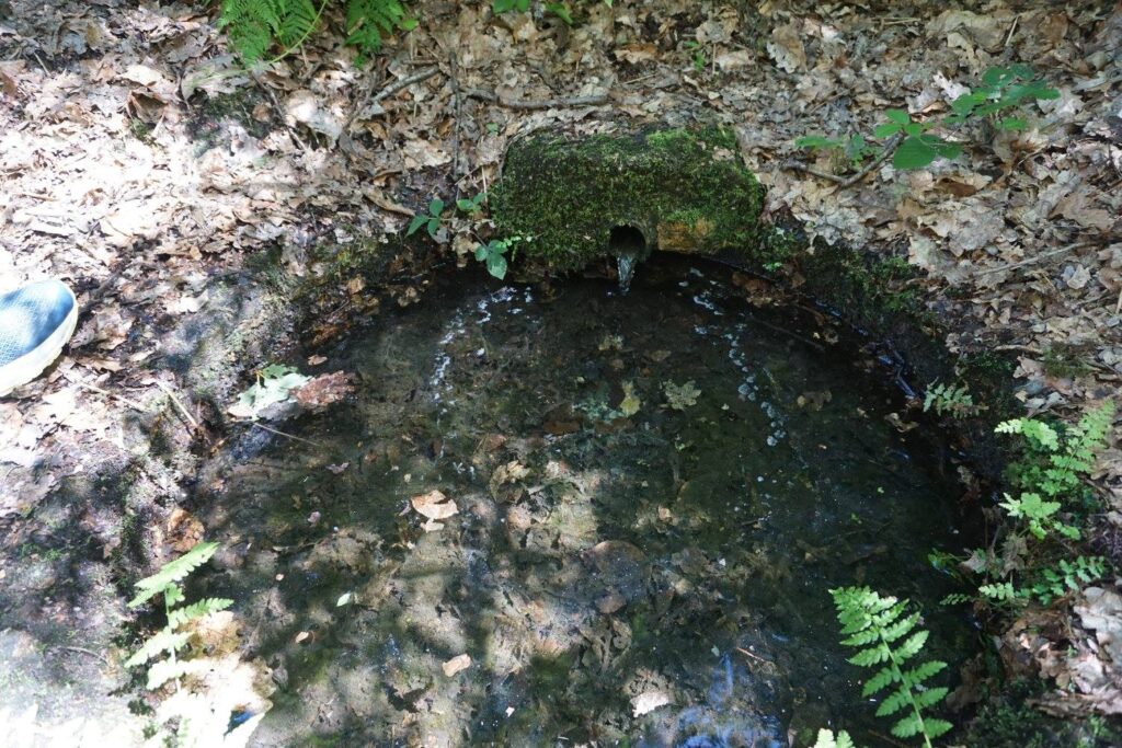 The blue fountain Rambouillet