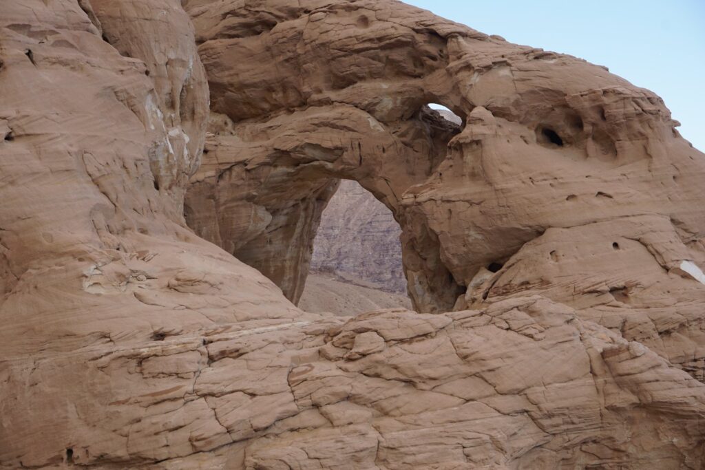 Stone bridge Timna