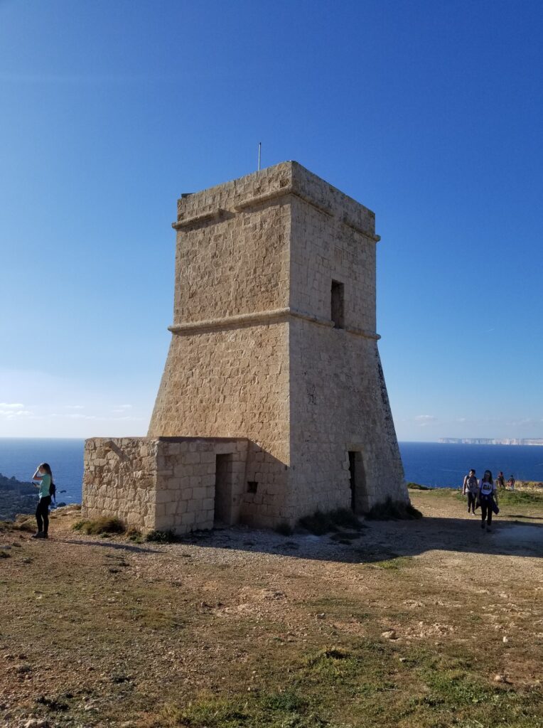Seventeenth century tower of the Knights of Malta