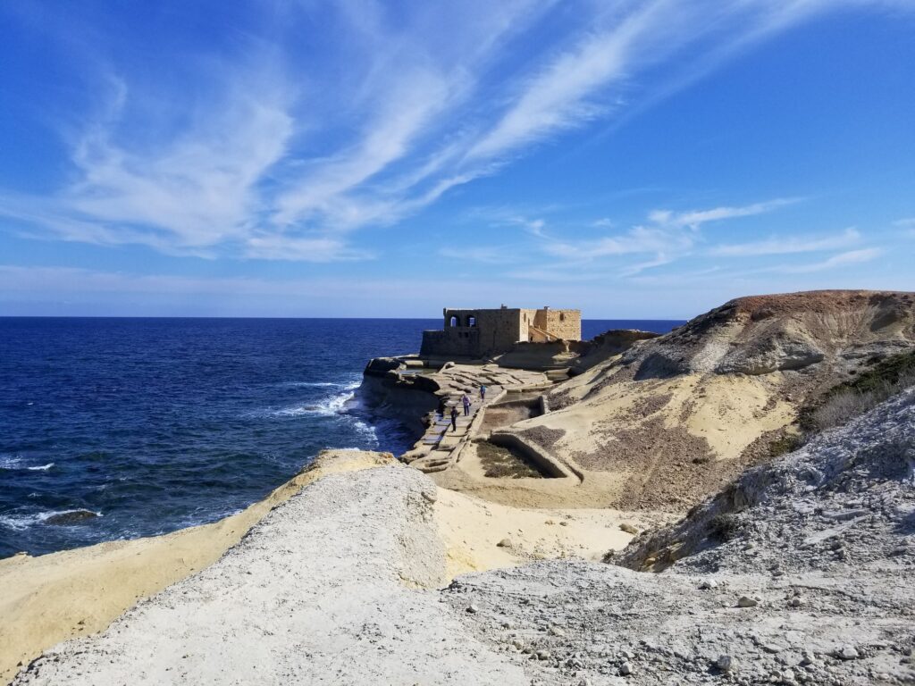 Artillery bunker of Qolla l-Bajda, Gozo, Malta
