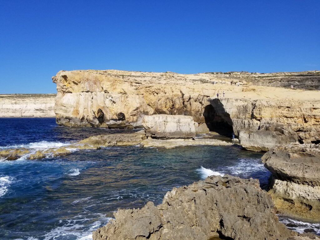 Azure window, now, Gozo, Malta