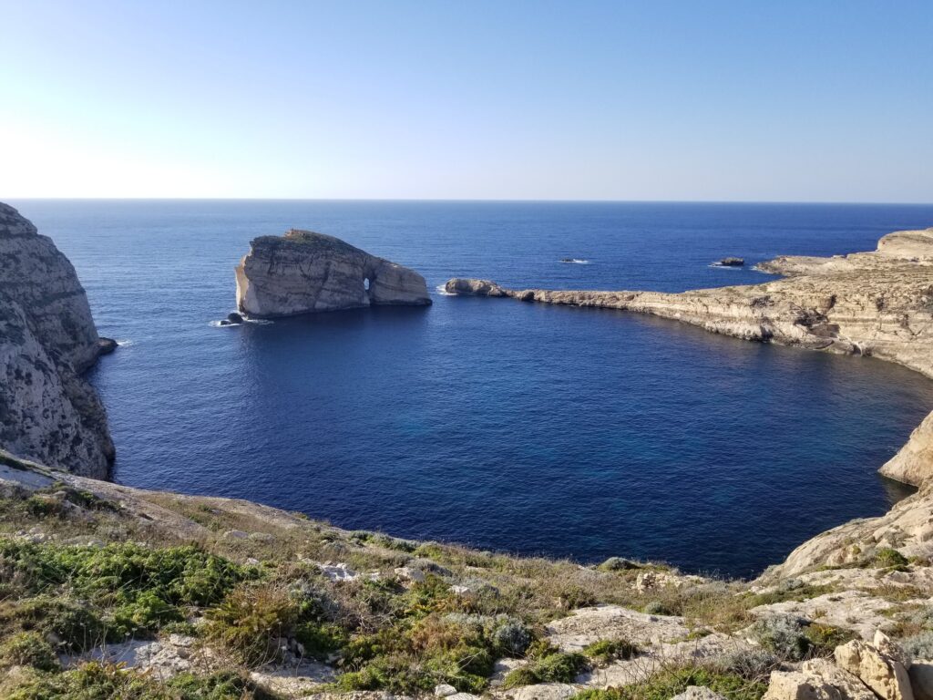Fungus rocks, Gozo, Malta