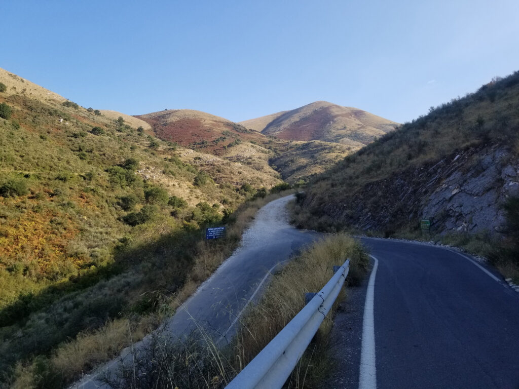 Road Corfu