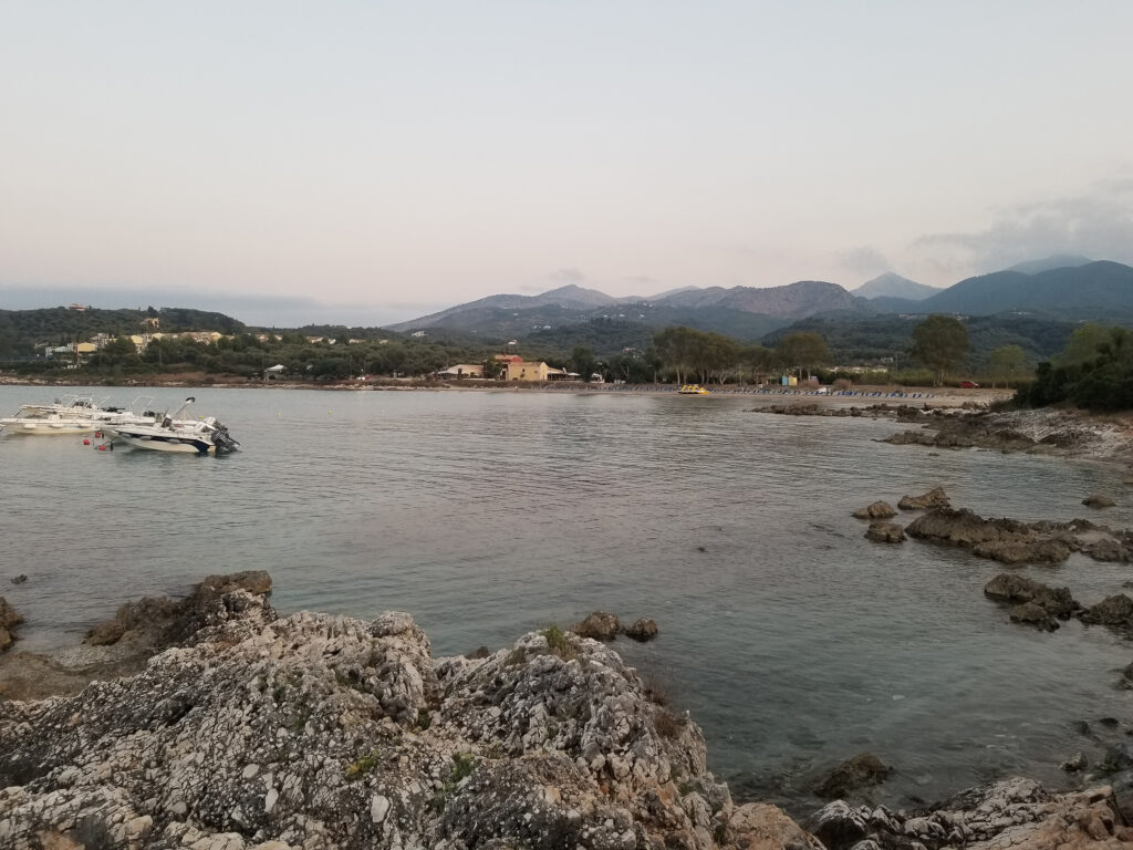 Agios Spiridonas Beach Corfu