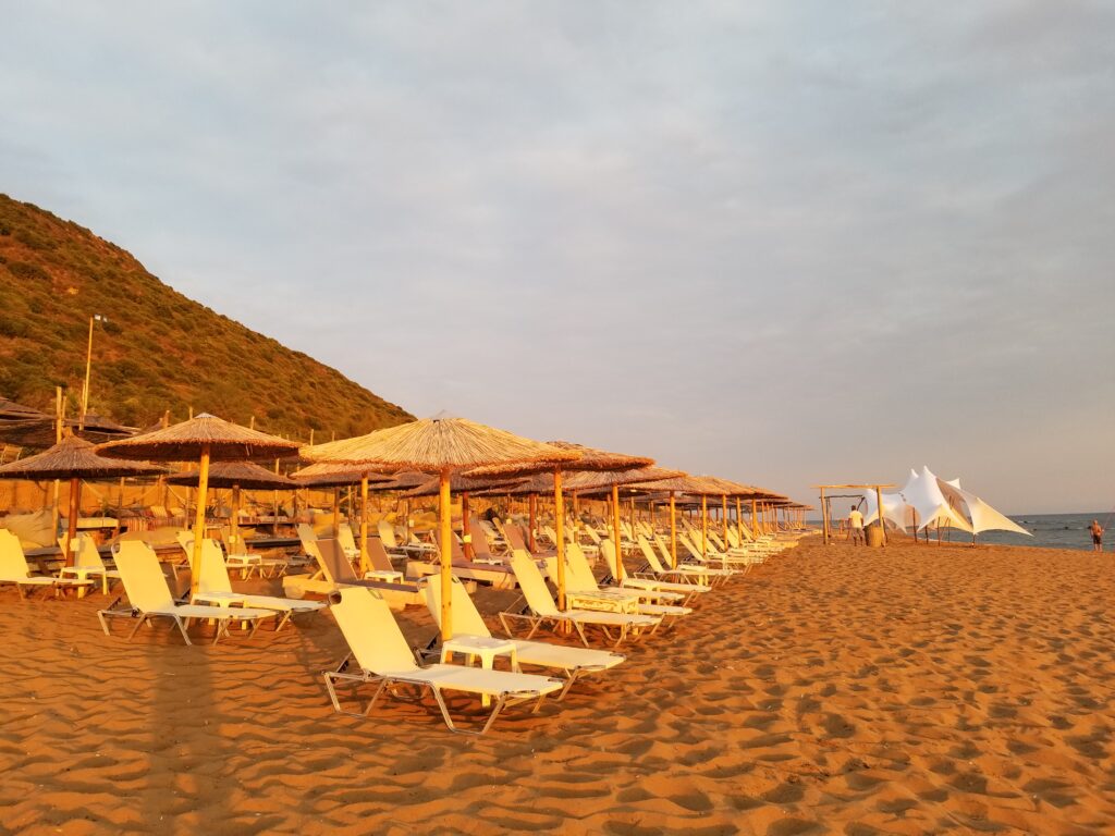 Kanuli beach bar Corfu