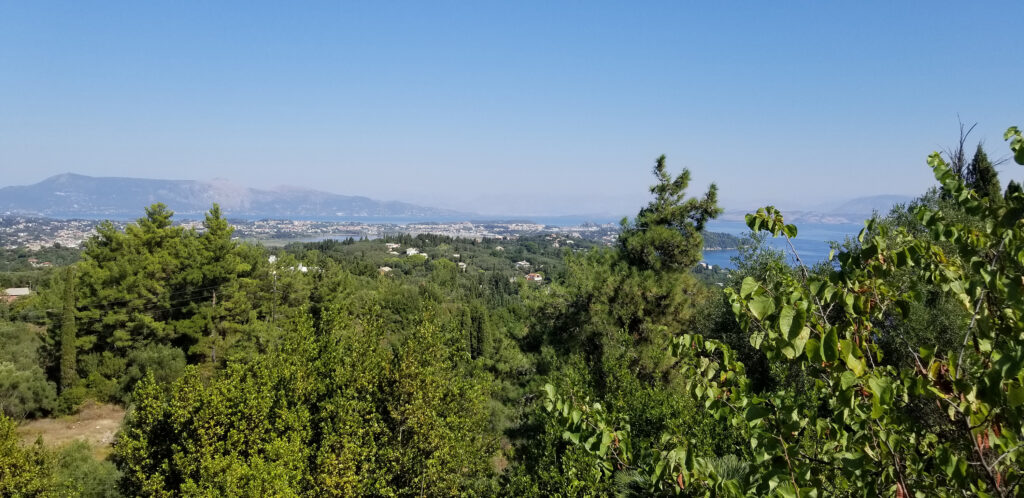 City of Corfu, panoramic view