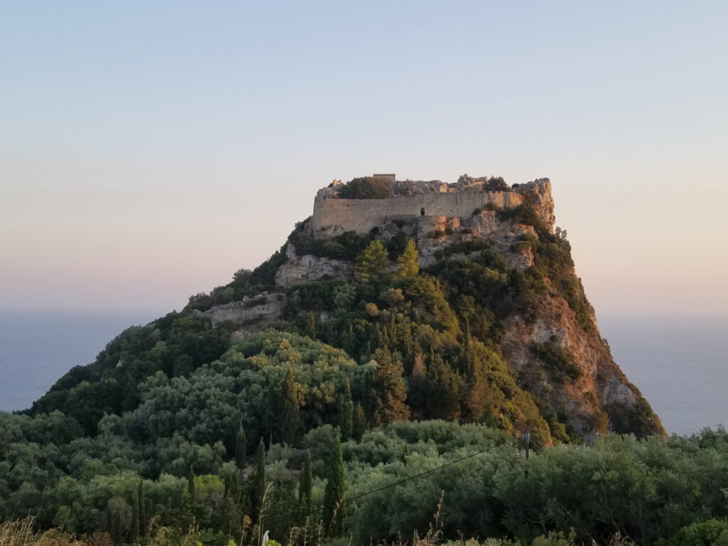 Angelokastro Castle Corfu