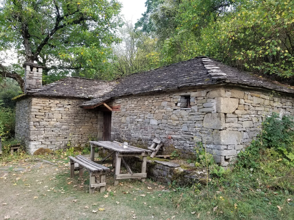 Old stone watermill Zagori