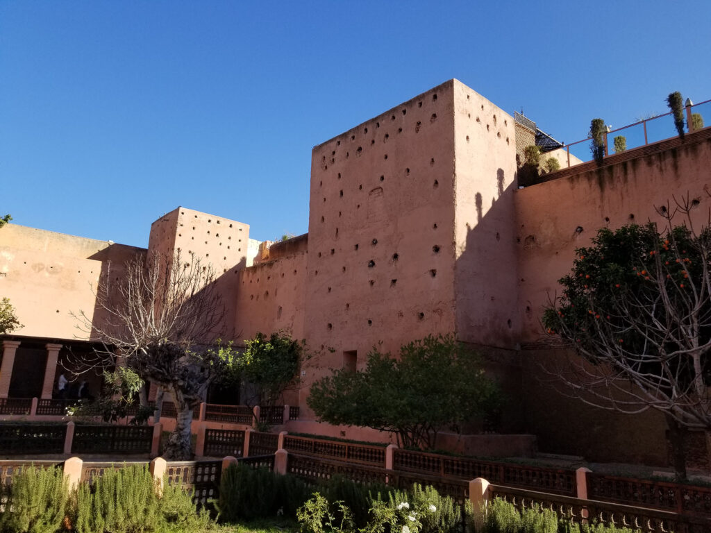 The tomb of the Saadian sultans; Marrakesh