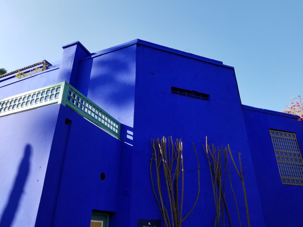 Majorelle blue house, Marrakesh