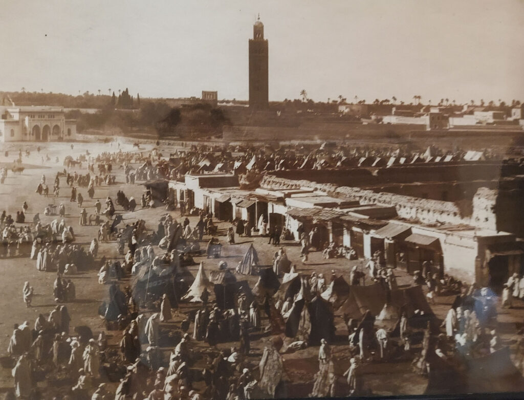 Jemaa el-Fnaa from 1920-ties