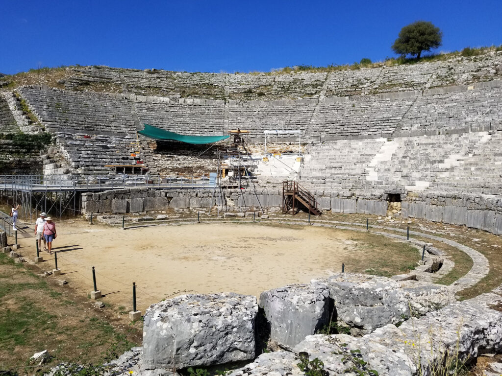 The ancient theater Dodona