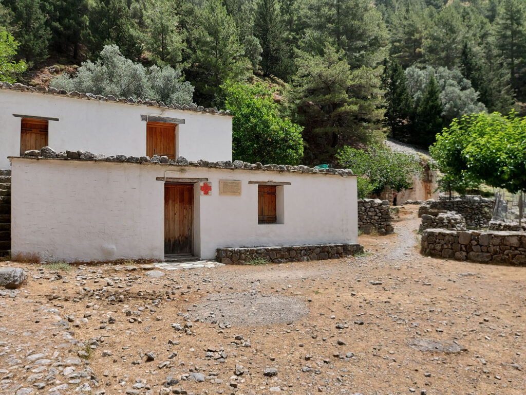 A military hospital from the Second World War.