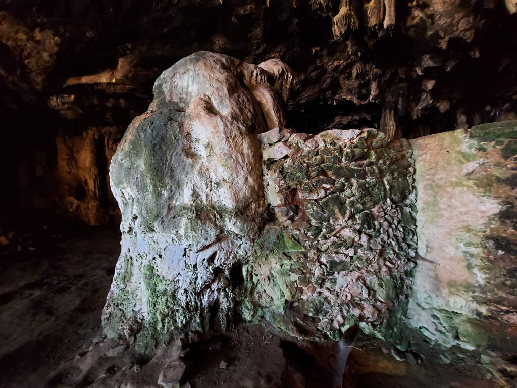 bear cave, crete