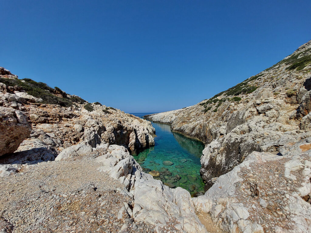 Katholiko beach, Crete