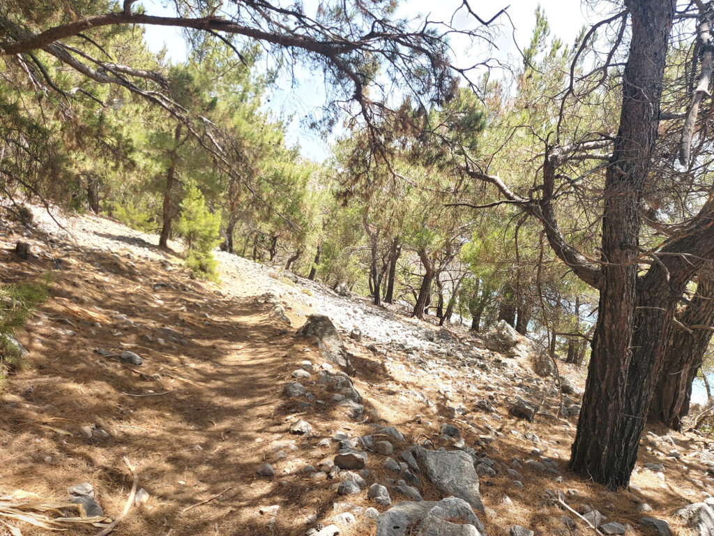 pan-European hiking route E4 Crete