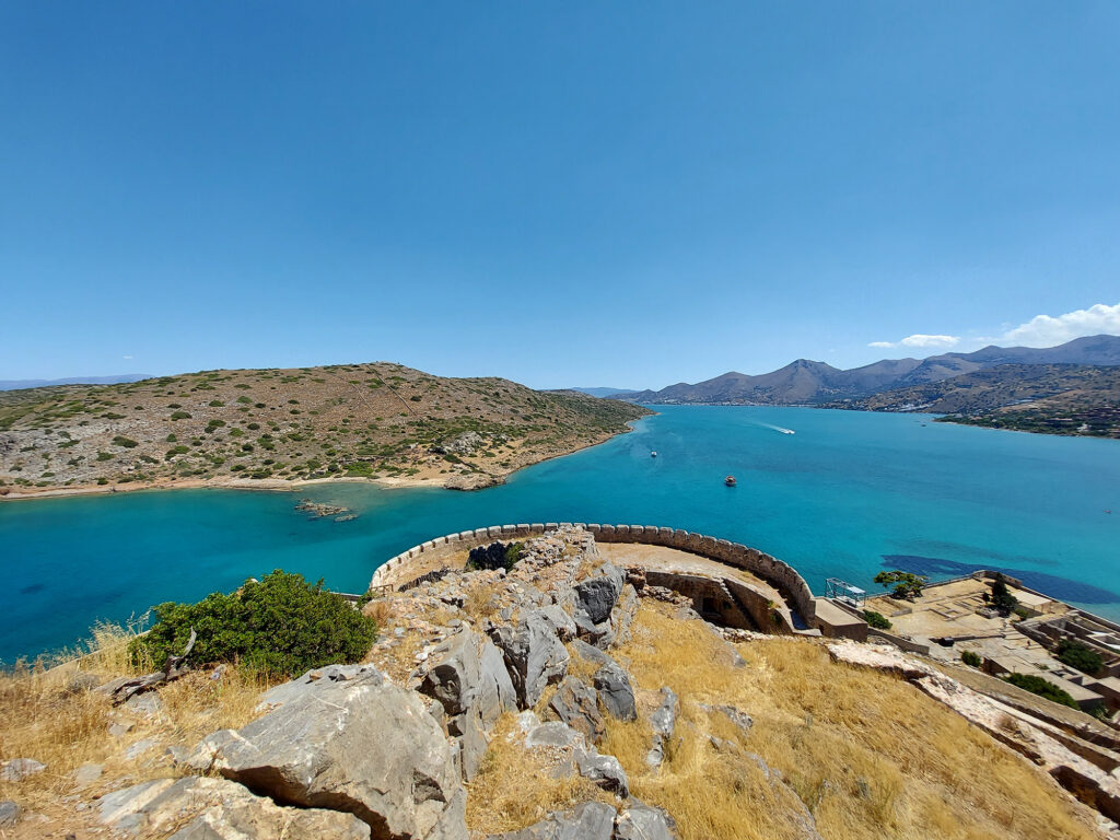 Spinalonga during the wars