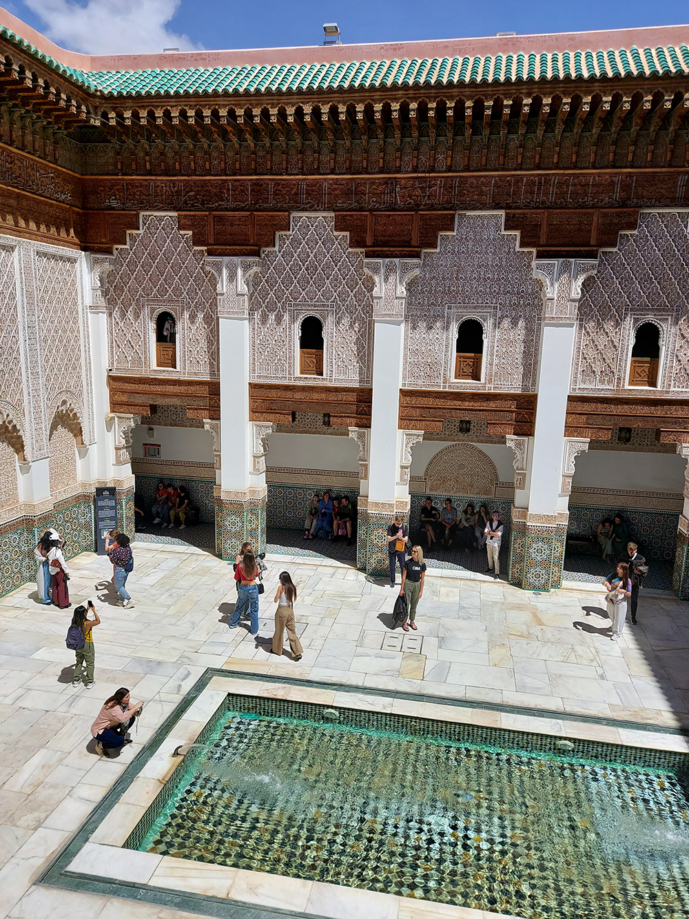 Ben Youssef Madrasa courtyard