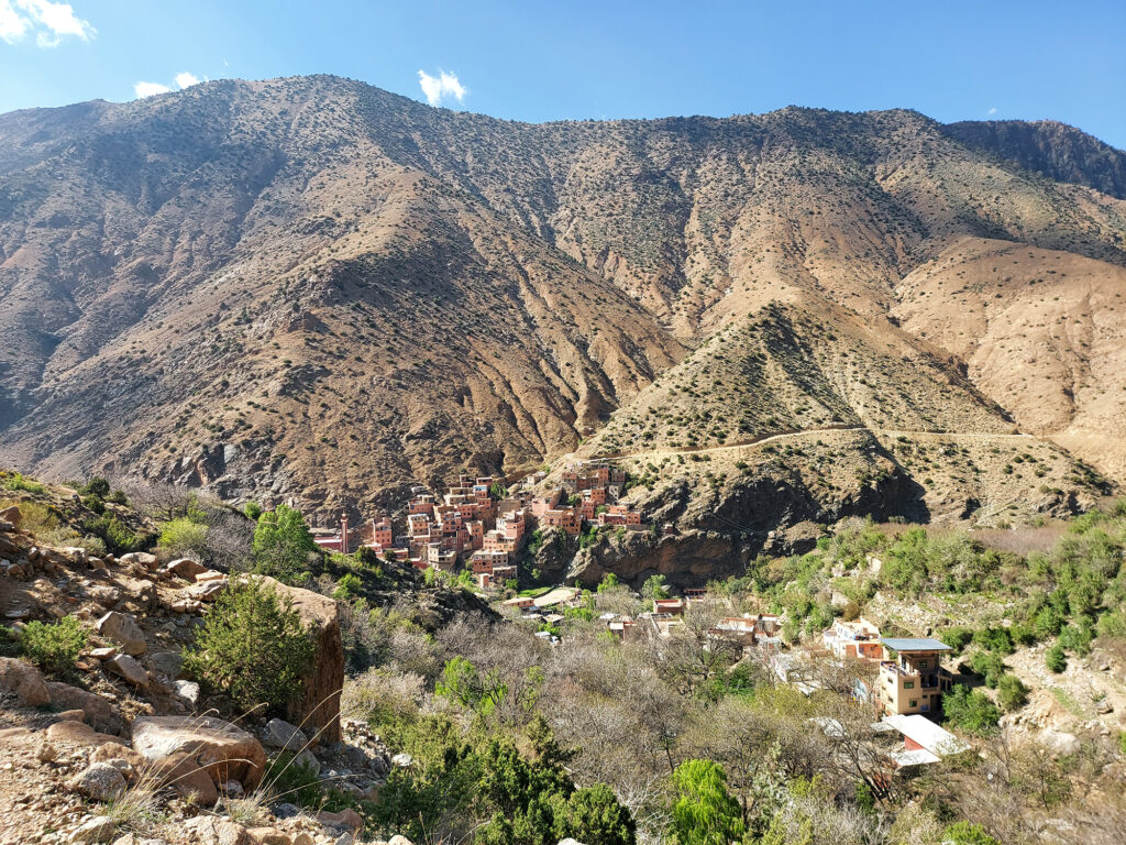 Berber villages in Ourika Valley