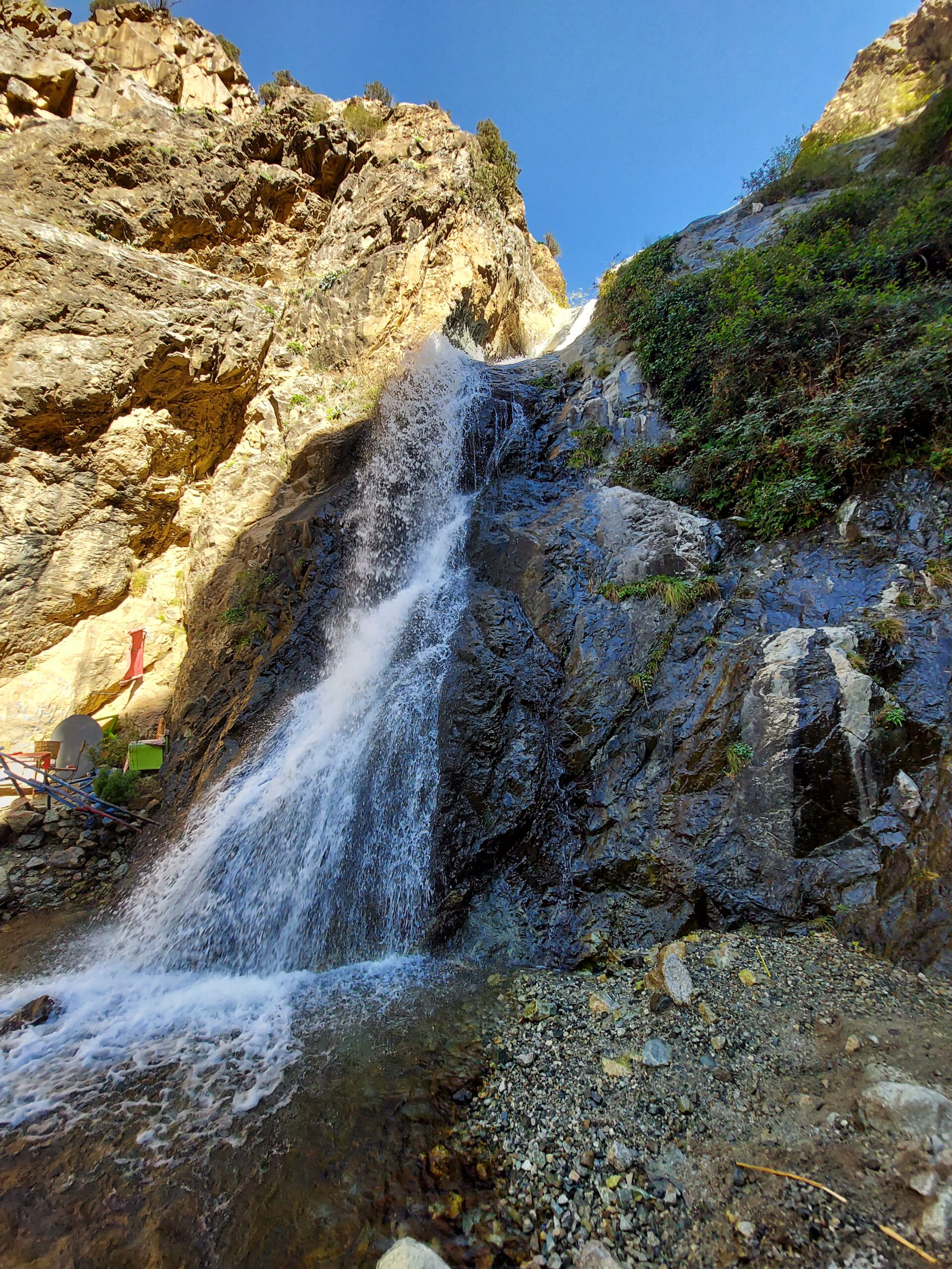Seven waterfalls of Ourika Valley