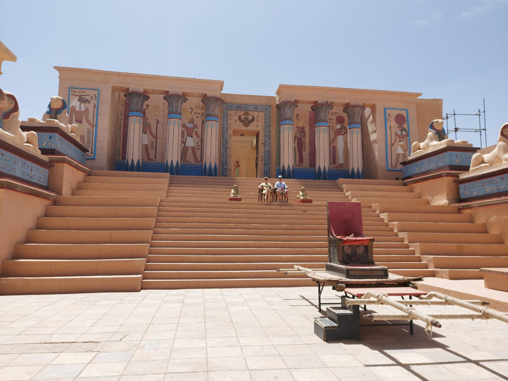 Asterix & Obelix: Mission Cleopatra (2002) filming scenery in Atlas Studios